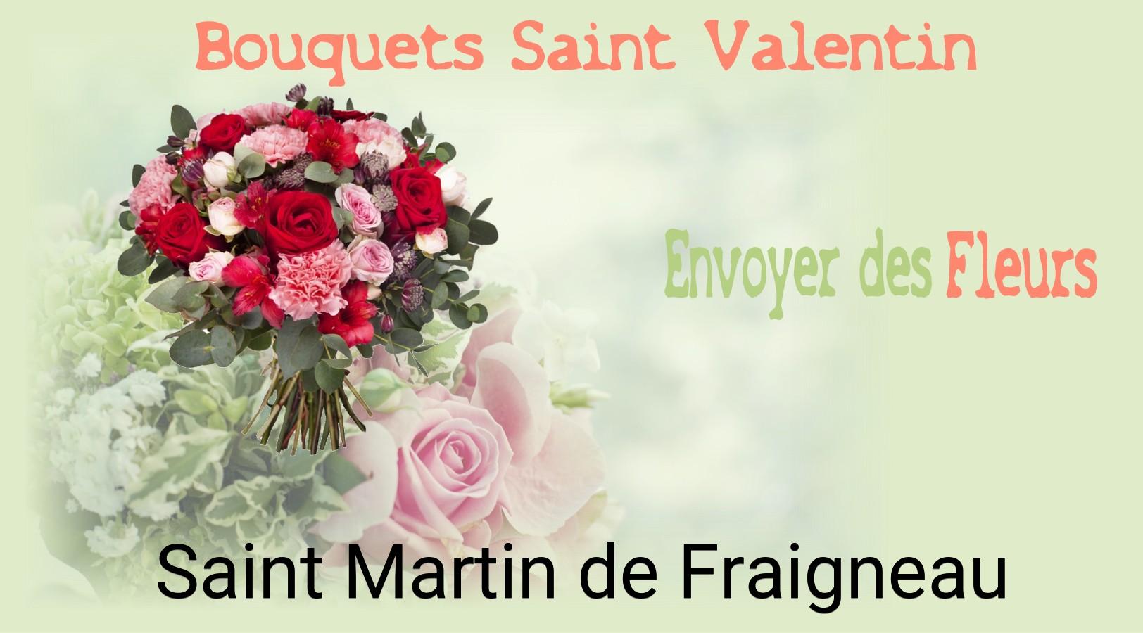 Roses de Saint-Valentin livrées à Saint-Martin-de-Fraigneau